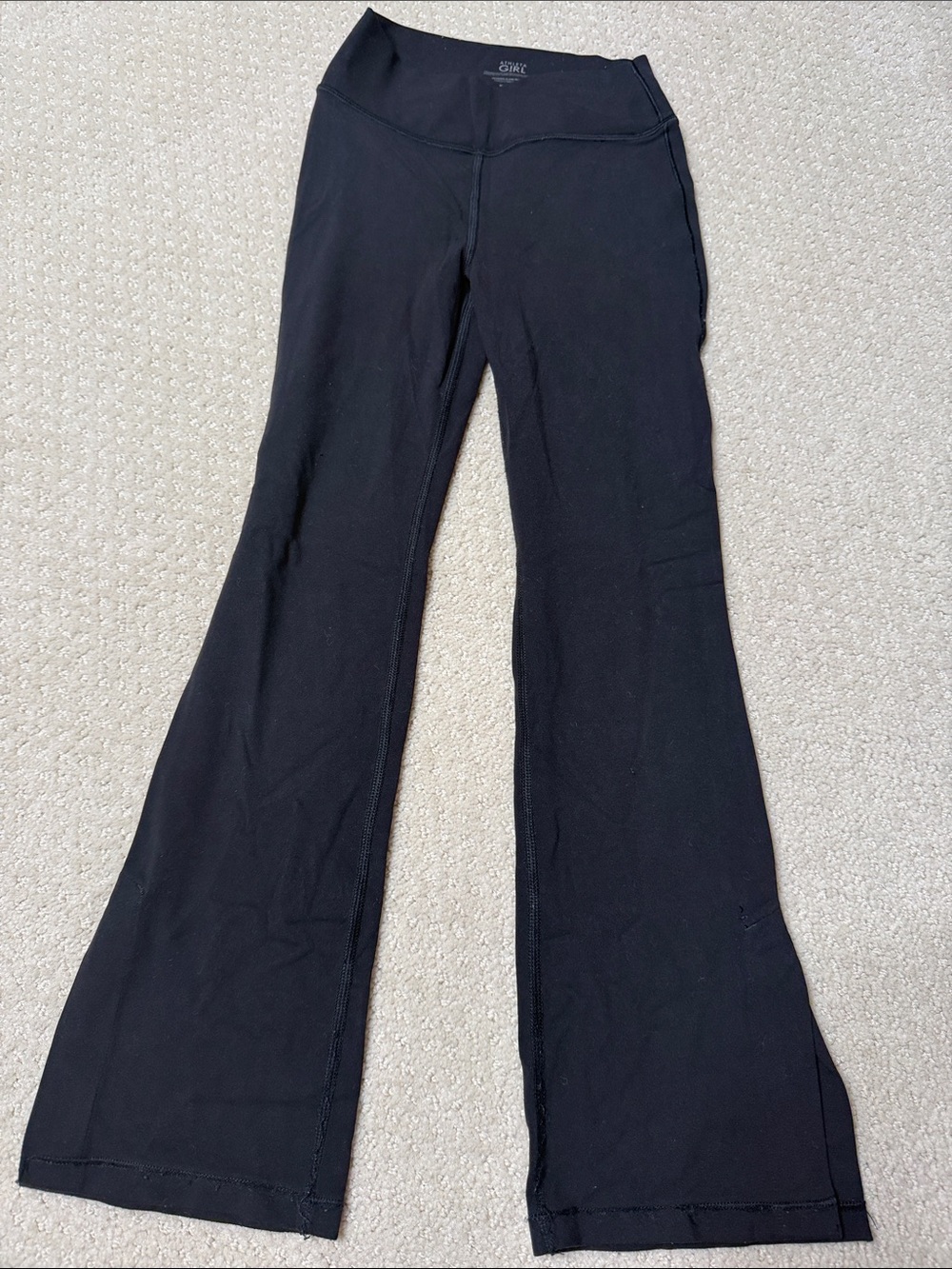 Athleta Black Kids Flared Leggings
